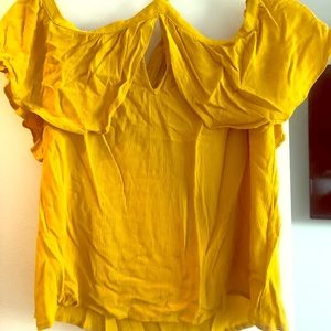 Off the shoulder tank top